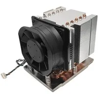 Dynatron J12 Prozessor-Luftkühler - Aktiver CPU-Kühler für Socket SP5 mit effizienten Aluminium-Lamellen und 80 mm Größe, ideal für leistungsstarke Systeme im 3U-Format.