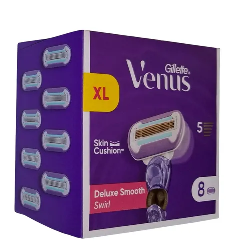Gillette Venus Deluxe Smooth Swirl Rasierklingen 8er Pack von Gillette