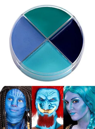 Maskworld Theaterschminke Ocean Make-up Schminke 15ml - Fasching Halloween, Hochwertige Schminke für Theater & Fasching
