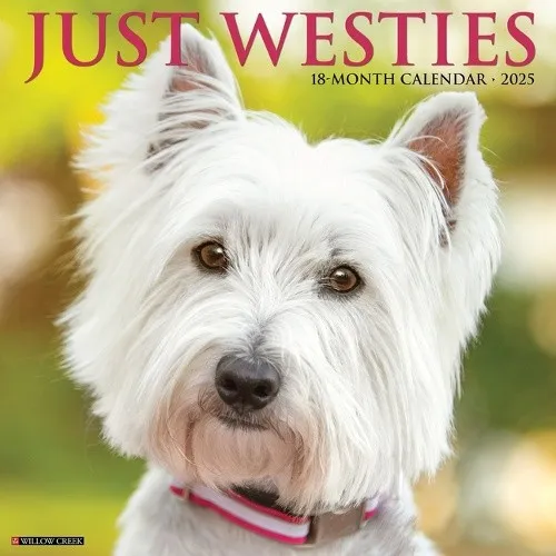 Westies 2026 12 X 12 Wall Calendar by Willow Creek Press [Hardback]