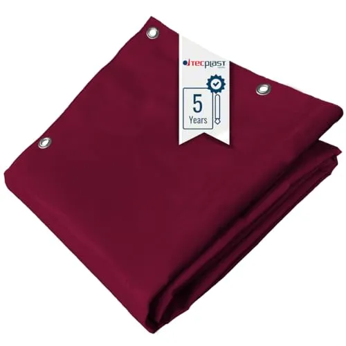 Pergola-Plane Burgundrot 2,5x3 m in lila von Tecplast