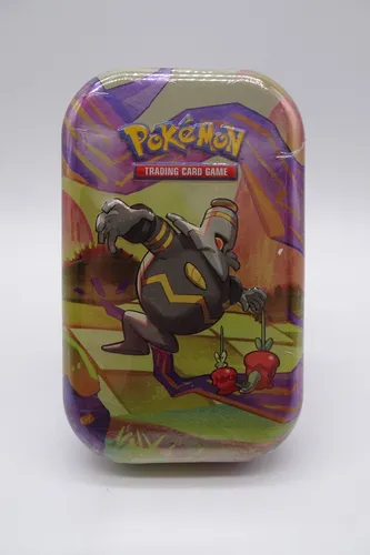GW063b Pokémon Mini-Tin-Box Karmesin & Purpur – Nebel der Sagen – Zwi Neu & OVP