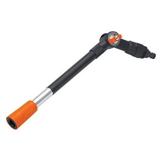 GARDENA Wasserstiel-Verlängerung mit Gelenk 5556-20 - Sonstige Reinigungsgeräte, feinstufig abwinkelbar bis 45° für müheloses Erreichen schwer zugänglicher Stellen im Haushalt und Garten.