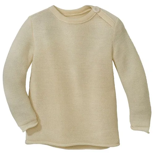 disana - Kid's Melange-Pullover - Merinopullover Gr 62/68 beige