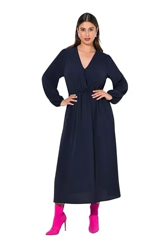 Ulla Popken Damen Midikleid