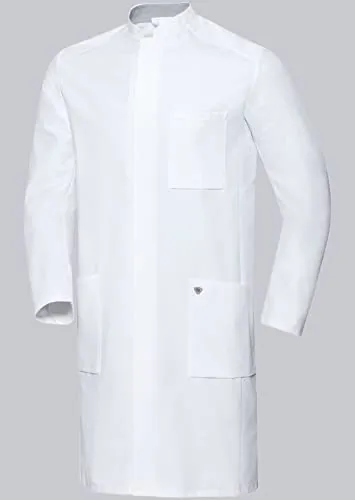 BP 1751-130-0021-58n Arztkittel für Männer - Medizinische Berufsbekleidung mit Arm-Lift-System für optimale Bewegungsfreiheit; aus 100% reiner Baumwolle für höchsten Tragekomfort und professionelle Optik.