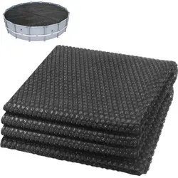 VOUNOT Premium Pool Solarabdeckplane Ø 305 cm – 120 µm UV-beständig