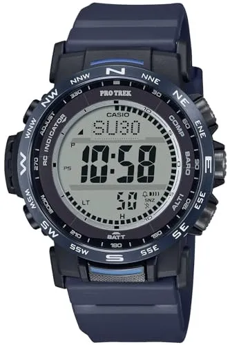 Casio Pro Trek PRW-35Y-2JF Tough Solar Funk JDM Uhr Herren Navy Blau Y866073