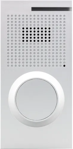 REV-Ritter Link2Home WiFi Audio-Türsprechanlage AD1 – Kabellose Sicherheit in Silber - Haus-Alarmanlagen mit IP54 Schutz, ideal für wetterfeste Nutzung und einfache Installation ohne Kabelsalat.