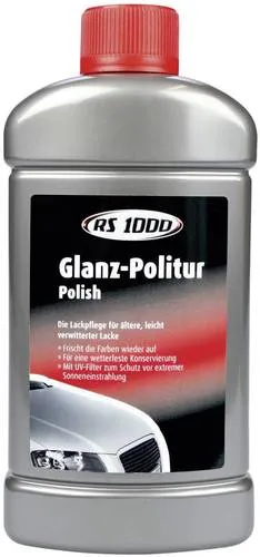 RS 1000 57303 Autopolitur 500ml - Autopflege & Motorradpflege, sorgt für einen glanzvollen Schutz und entfernt mühelos Kratzer und Verunreinigungen von der Fahrzeugoberfläche.