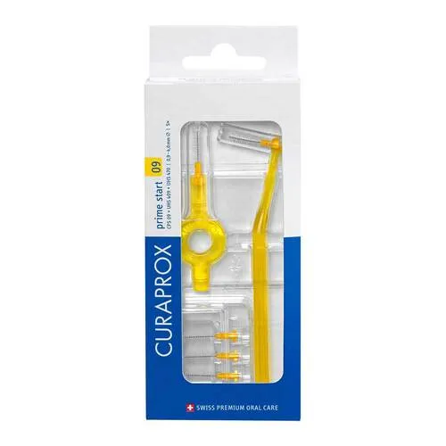Curaprox Interdental Set Cps 09 mm gelb Zahnbürste 1 P