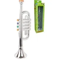 Boogie Bee Trompete silber, 4 Tasten