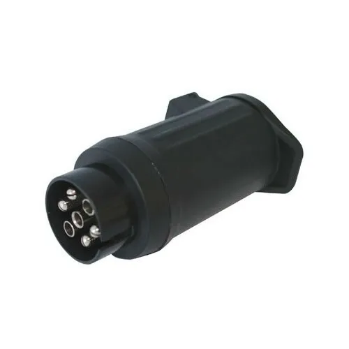 Stecker Adapter 7 polig zu 13 polig kurz Anhängerkupplung Anhänger Zubehör
