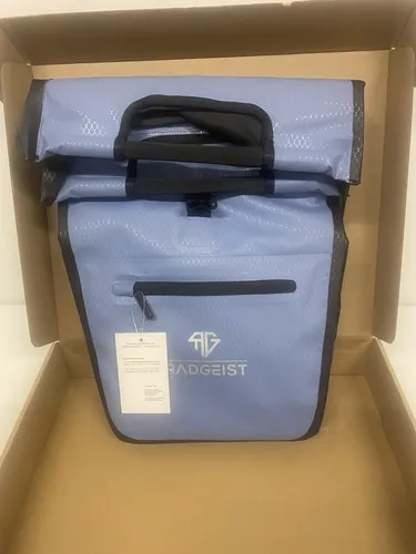 RADGEIST Fahrradtasche für Gepäckträger Shopper Fahrrad E Blau Neu