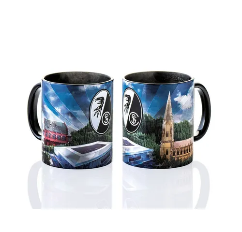 Kaffee- & Teebecher Rot von SC Freiburg