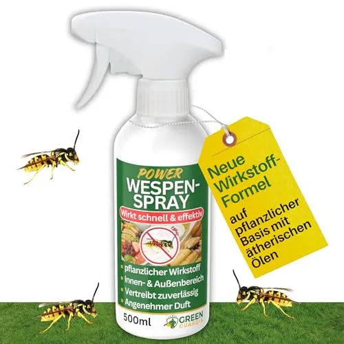Wespen Abwehrspray Power-Konzentrat 500 ml – Pflanzliches Wespenspray