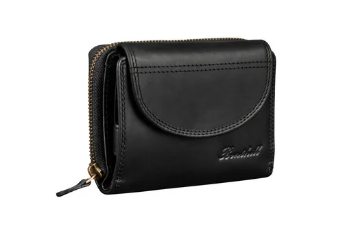 Benthill Geldbörse Damen Echtleder - Kompakte Lederbörse mit RFID-Schutz - Geldbörse für Damen aus echtem Leder, bietet viele Fächer und RFID-Schutz für maximale Sicherheit. Ideal für den täglichen Gebrauch.