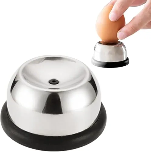 Silberne Eierstecher, Eierschürhaken für hartgekochte Eier, Edelstahl-Nadel-Eierstanzer, Lochtrenner, Bäckerei-Küchenwerkzeuge für rohe Eier, Spezialwerkzeuge und Gadgets, Eierschneider, 1 Stück