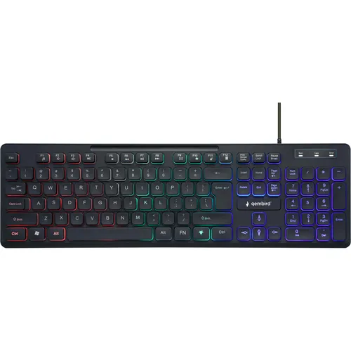 Gembird KB-UML-02 Tastatur USB US Englisch (USA, Kabelgebunden) (KB-UML-02)