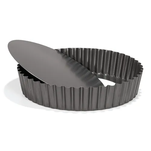 Patisse Profi Quicheform mit losem Boden hohem Rand ECCS Stahl Ø 15cm Backen