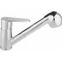 Algeo freistehender Spültischmischer mit ausziehbarer Brause, Chrom