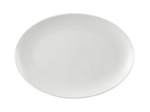 Rosenthal Jade Platte oval 30 cm, Weiß von Rosenthal