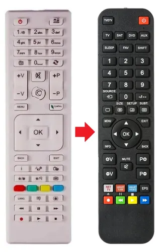 Telefunken Fernbedienungen von ARKAIA