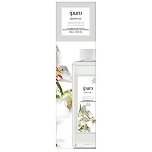 ipuro Raumduft-Nachfüller ESSENTIALS white lily 500 ml - Frischer Raumduft-Nachfüller mit blumigen Noten, ideal zur Wiederbefüllung bestehender Duftspender. Genießen Sie eine harmonische Atmosphäre mit individuell dosierbarer Duftintensität.
