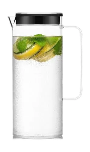 Bodum MELIOR Wasserkrug, 1,2 l – Auslaufsicher und Kühlschrankfest