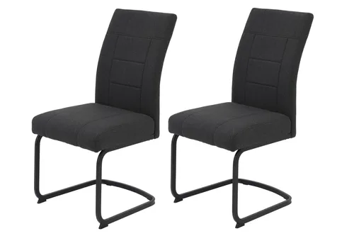 HELA Freischwinger BRINDISI in schwarz von Hela Tische