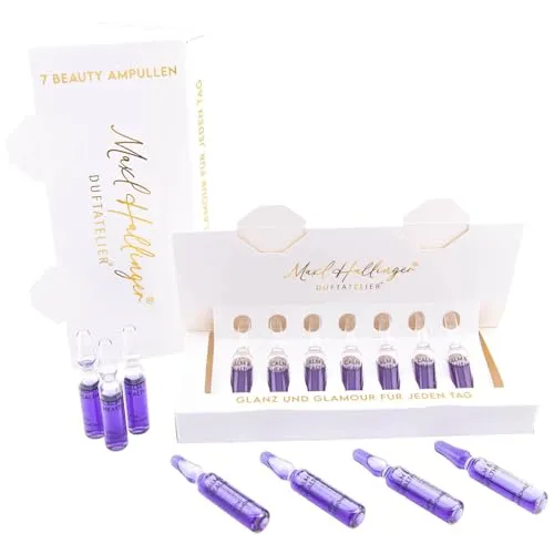 Hallingers Genuss Manufaktur 7er Set Beauty Ampullen - Maxl Hallinger Duftatelier Ampulle mit hochwertigem Serum