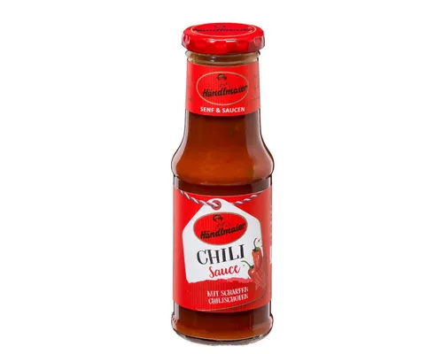 Händlmaier Saucen, Händlmaier Chili Sauce mit scharfen Chillischoten Vegan 200ml