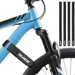 Fahrradträgergurte Spanngurte Stabilisator 75 cm 4 Stück Schwarz - Sichere deine Fahrräder mit den 75 cm langen Fahrradträgergurten in Industrie-Qualität. Robuste Edelstahlschnallen und rutschfestes Design sorgen für einen stabilen Halt – ideal für jede Tour!