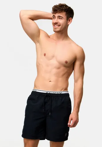 Indicode Badeshorts Herren Solomon Schwimmshorts mit elastischem Bund und Kordelzug