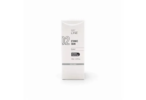 ME LINE® 02 Ethnic Skin Day - Tagescreme für pigmentierte Haut - Tagescreme zur Verbesserung des Hautbildes bei pigmentierter Haut, hemmt Tyrosinase und fördert eine gleichmäßigere, strahlendere Haut.