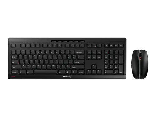 CHERRY STREAM DESKTOP Kabelloses Tastatur- und Maus-Set - Maus-Tastatur-Set mit leisen Tasten und 2,4 GHz Funkverbindung, ideal für produktives Arbeiten im Büro und zu Hause.