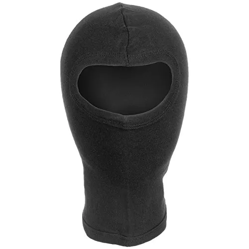 MFH 1 Loch Balaclava Leichte Baumwolle Schwarz