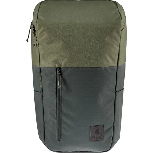 deuter UP Stockholm nachhaltiger Tagesrucksack (22 L) - Daypack mit großer U-Zip Öffnung für schnellen Zugriff und gepolstertem Laptopfach. Hergestellt aus 100% recycelten Materialien, ideal für umweltbewusste Nutzer.