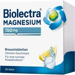 Biolectra Magnesium 150 mg Brausetabletten 20 St