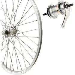 Roland Hinterrad Nexus 3 24 Zoll Std.-Alu, RBN Silber - Laufrad in Silber, 24 Zoll, mit hochwertiger Standard-Alu Bauweise für optimale Stabilität und Langlebigkeit, ideal für urbane Fahrräder.