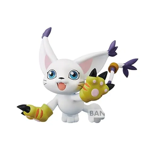 Banpresto DXF - Digimon Adventures - Tailmon (Ver.C) Statue - Action- & Spielfiguren, detailreiche Statue von Tailmon aus Digimon Adventures, perfekt für Sammler und Fans der Serie.