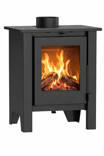 NEMAXX® H8 Belüfteter Holzofen Schwarz – 7,6 kW für 50–90 m² - Der H8 Holzofen kombiniert effiziente Heiztechnik mit schneller Wärmeverteilung dank Tangentiallüfter. Ideal für gemütliche Wohnräume – kraftvolle 7,6 kW Nennwärmeleistung und zwei Lüfterstufen für individuellen Komfort.