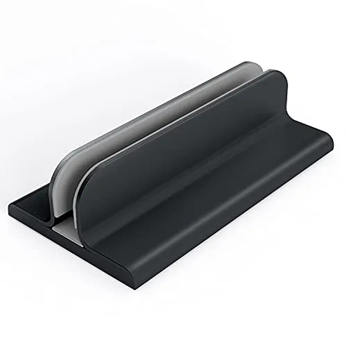 Produktbild Slabo Notebookhalterung Laptopständer für MacBook | Air | Mac Book Pro | alle Notebooks | Laptops | Tablets Aluminium - SCHWARZ | Black
