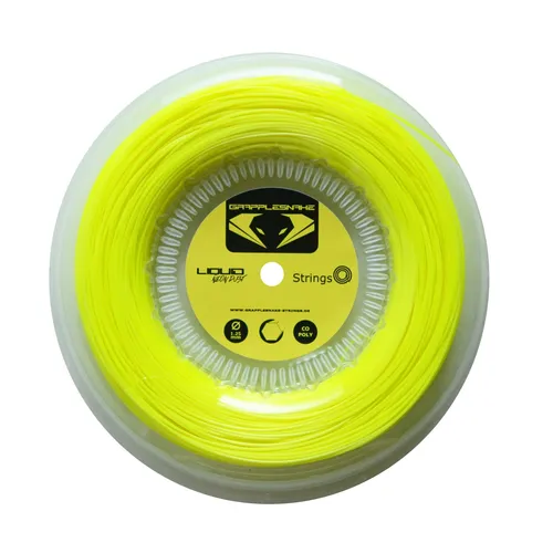 Grapplesnake Tennissaite Liquid Neon Dust Gelb 1.25mm – 200m Rolle