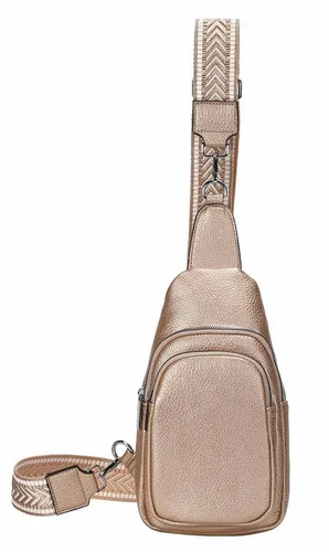 ITALYSHOP24 Schultertasche Unisex Sling-Tasche Bodybag Crossbody Brusttasche, Umhängetasche, Crossover & Rucksack