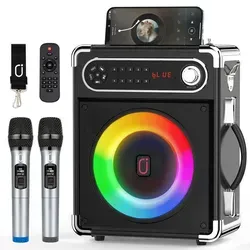 JYX Bluetooth Lautsprecher mit Fernbedienung und TF-Karten-Support