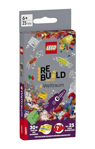 LEGO® - Rebuild Karten - Weltraum: mit LEGO-Elementen