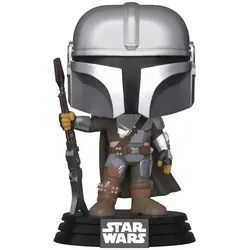 FUNKO POP  Star Wars: The Mandalorian - 345 The Mandalorian Final (Mt) 9 cm