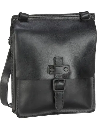 HAROLD'S Aberdeen Umhängetasche aus Leder 22 cm - Messenger-Bag mit hochwertigem Leder und durchdachter Fächeraufteilung, ideal für stilbewusste Träger. Modernes Design im Hochformat für einen eleganten Look.