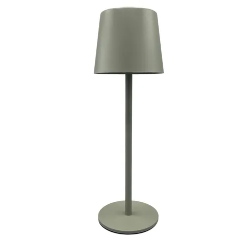 Coen Bakker Tischleuchte usb dimmbar touch Metall oliv 3 Lichtfarben 40 LEDs 9x26,5cm